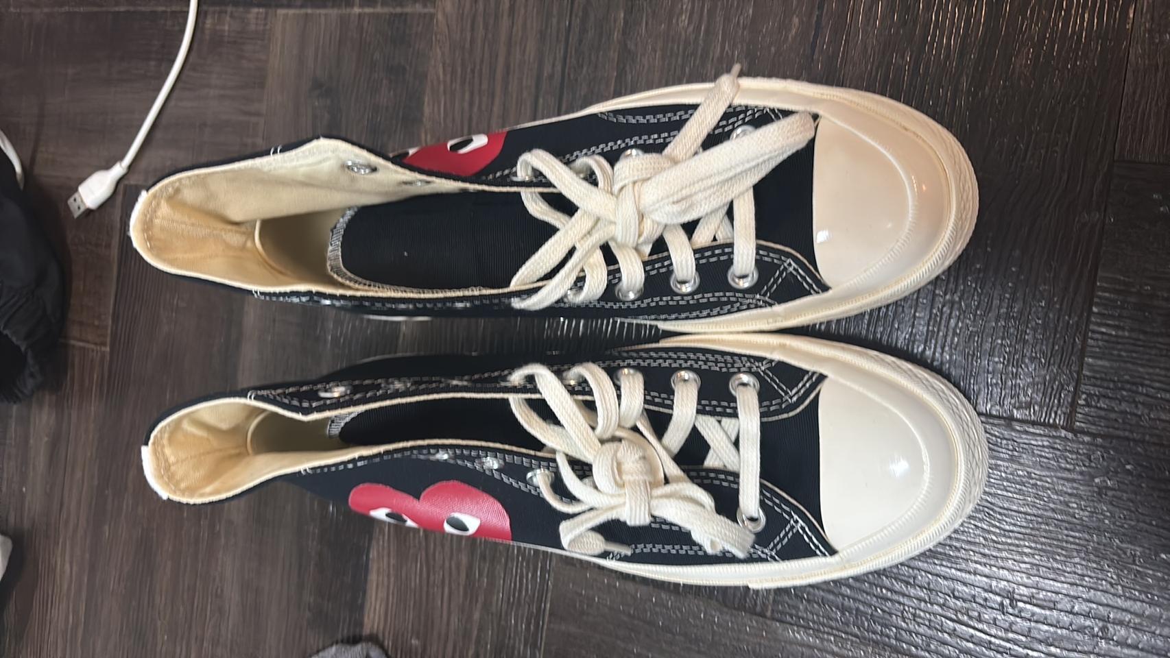 컨버스 꼼데가르송 하이탑