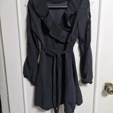 쉬폰소매 원피스