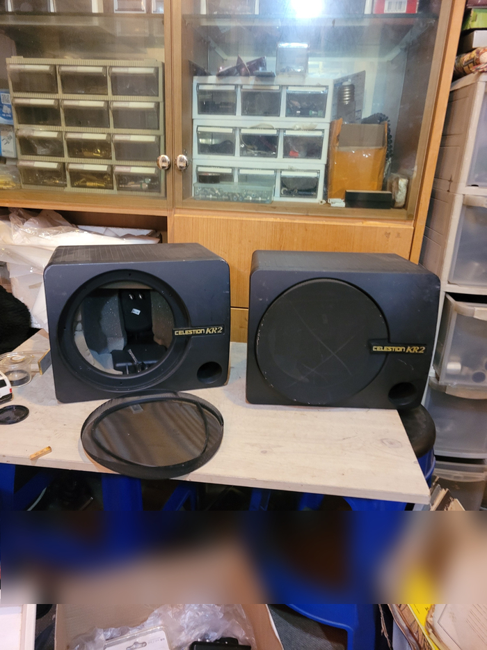 셀레스천 KR2 8인치 스피커 캐비닛 1조/유닛 없음