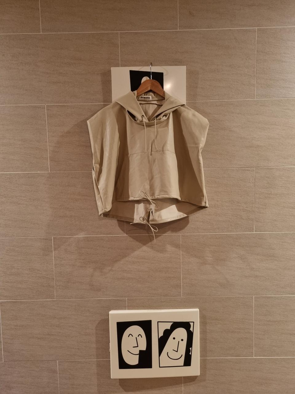 큐티깜찍발랄~인조가죽조끼