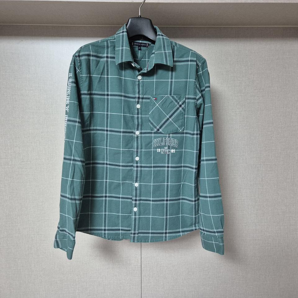 164)타미힐피거 한섬 키즈 체크 남방