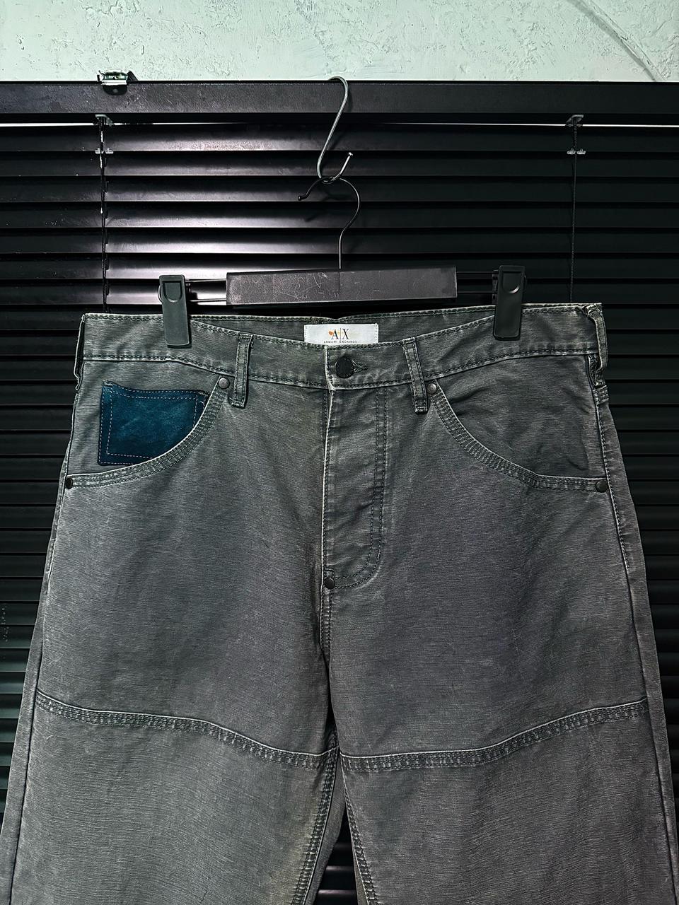 아르마니 익스체인지 알마니 워시드 워싱 가먼트 스트레이트 일자핏 32