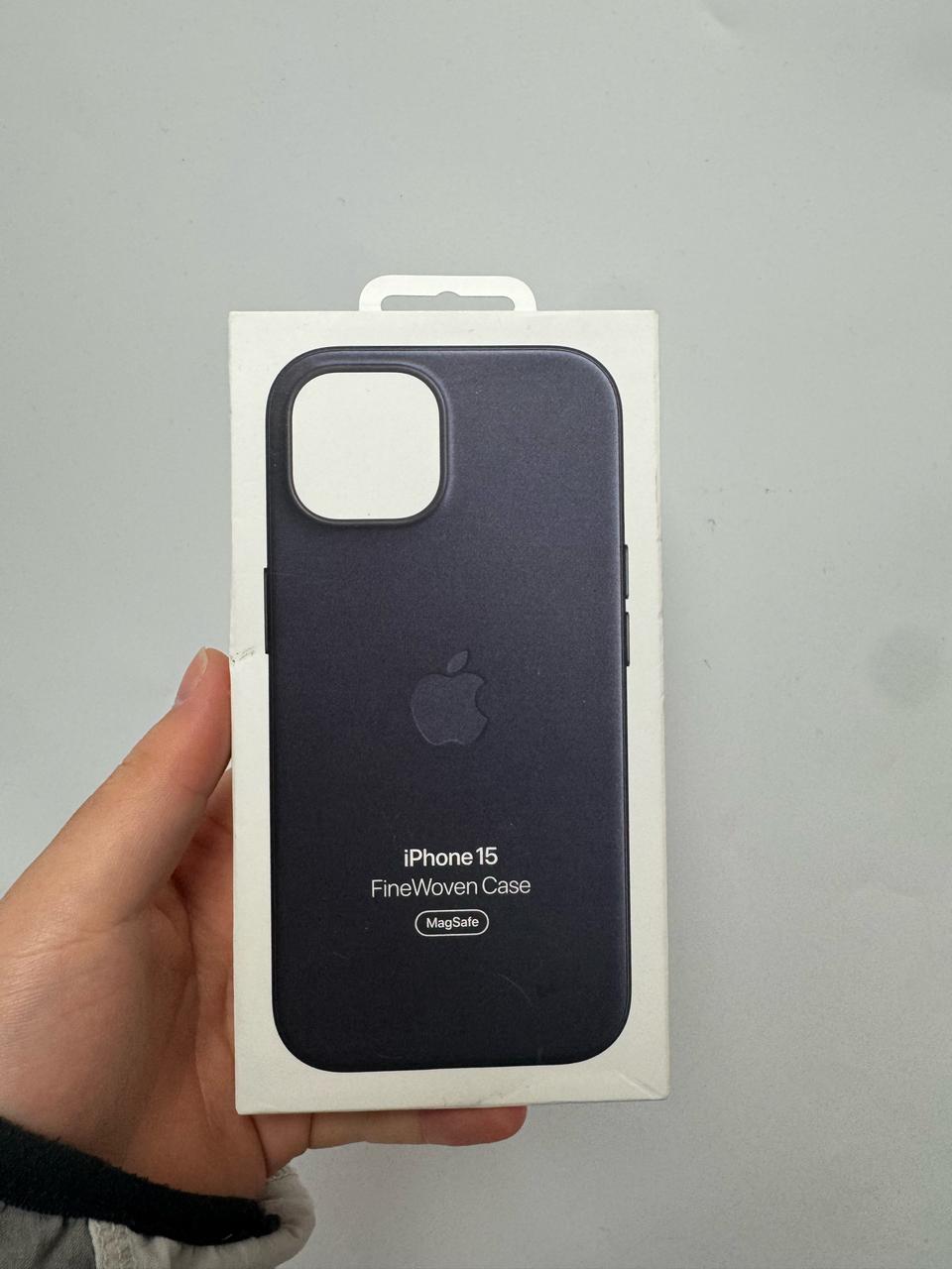 아이폰15 애플 정품 파인우븐 케이스