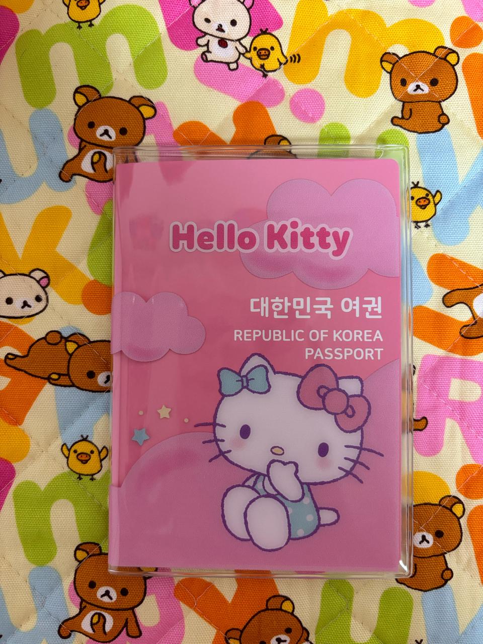 산리오 헬로키티 여권케이스