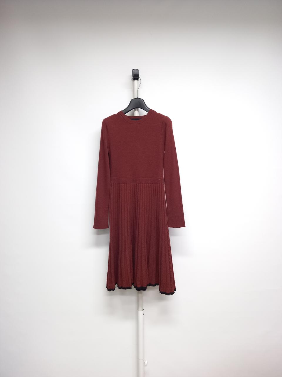 새 보브 춘추동 니트 플레어 롱 원피스 F 33-55