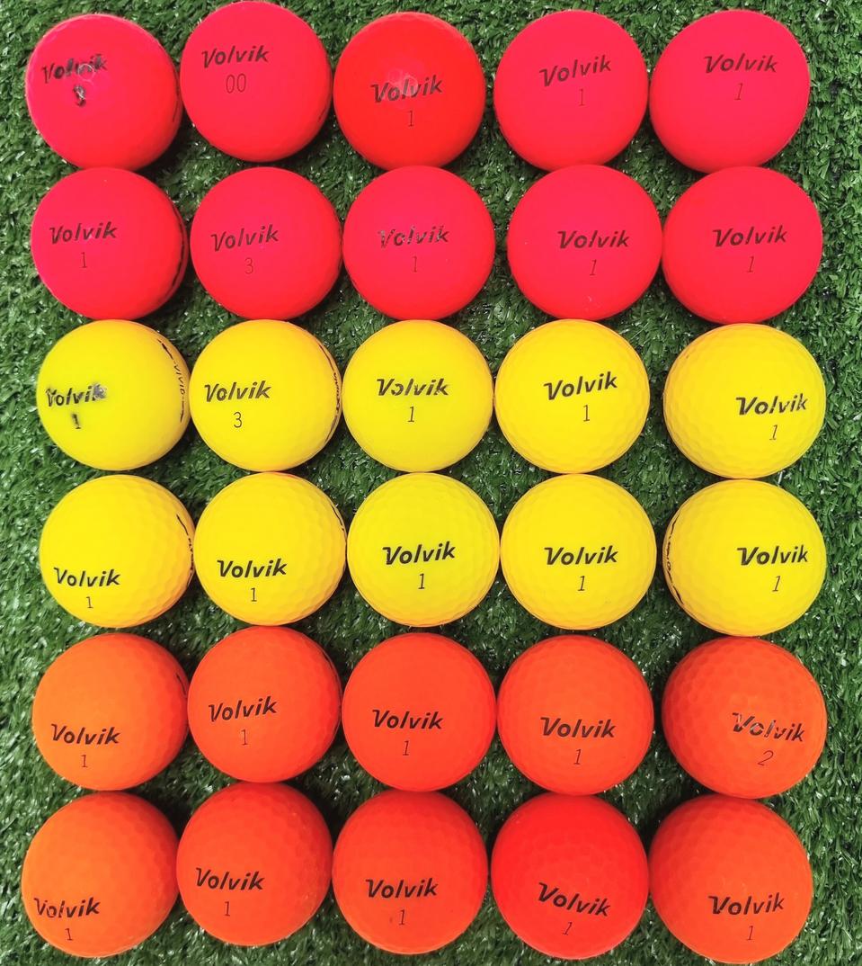 볼빅 비비드 무광볼 A+/A급 30개 골프공 로스트볼