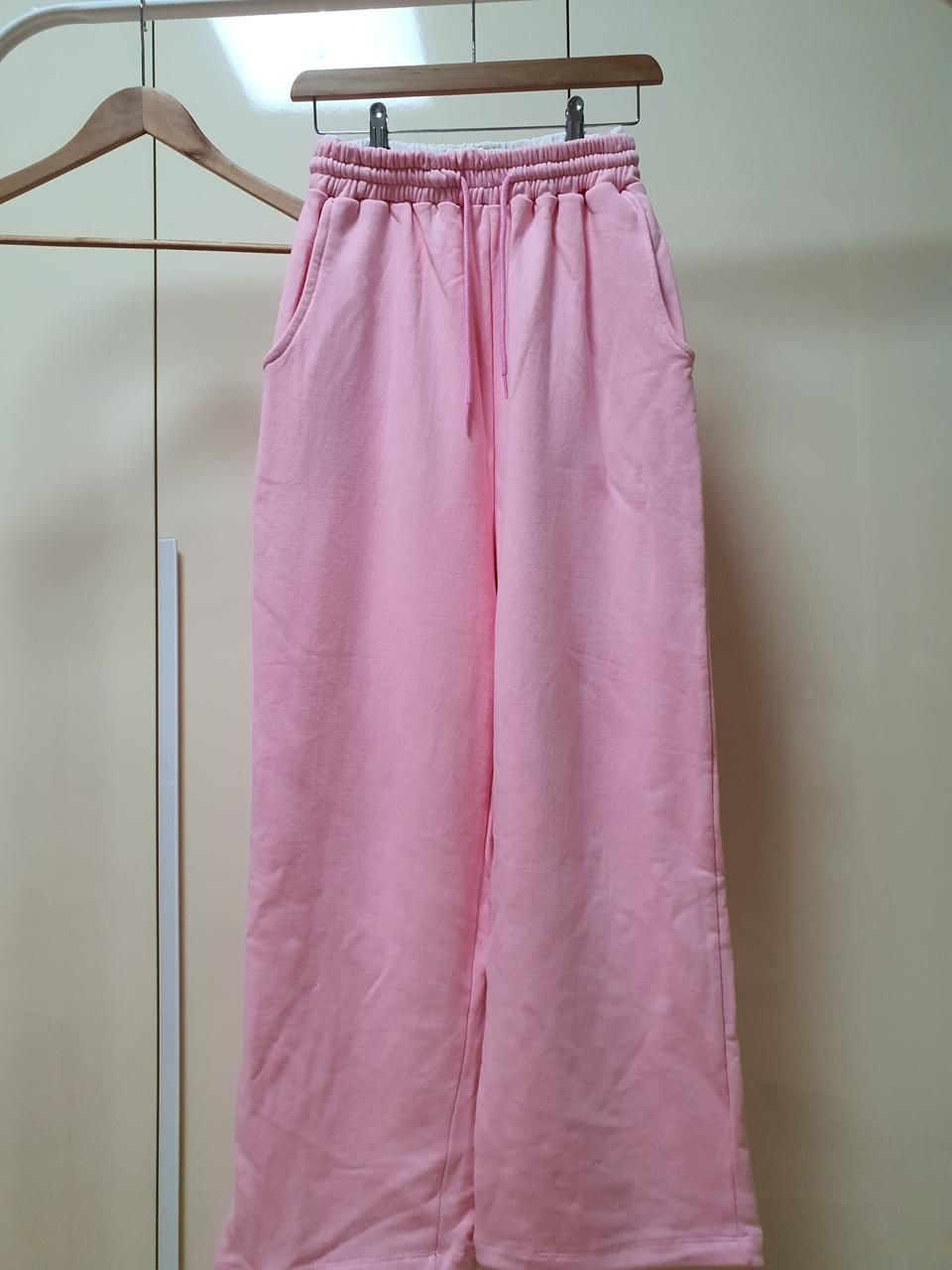 핑크 트레이닝 바지 (새상품)