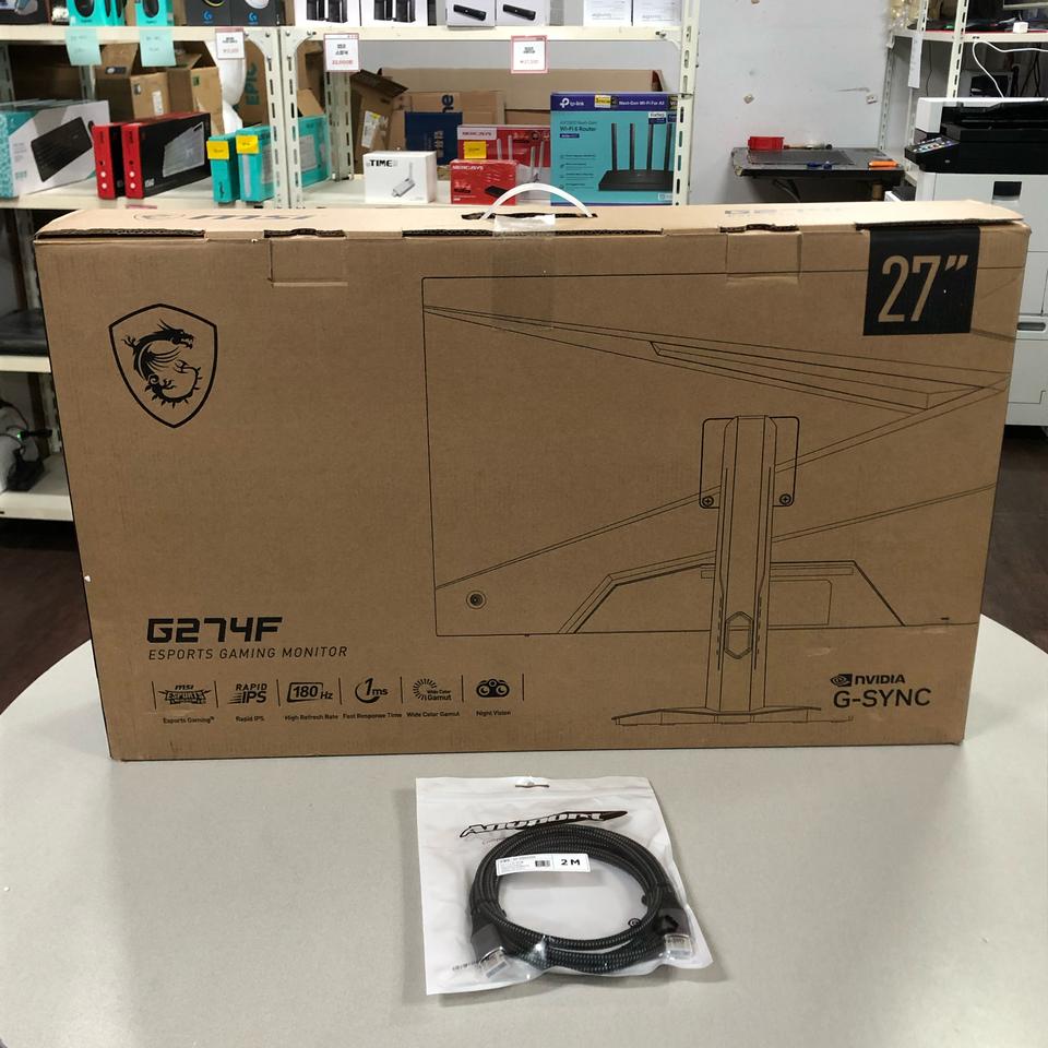 MSI 27인치 모니터 180Hz(MSI 제조사 공식 리퍼 제품)