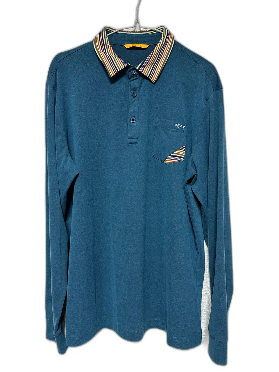 골프 루이까스텔 남성 청해지 컬러혼합 티셔츠