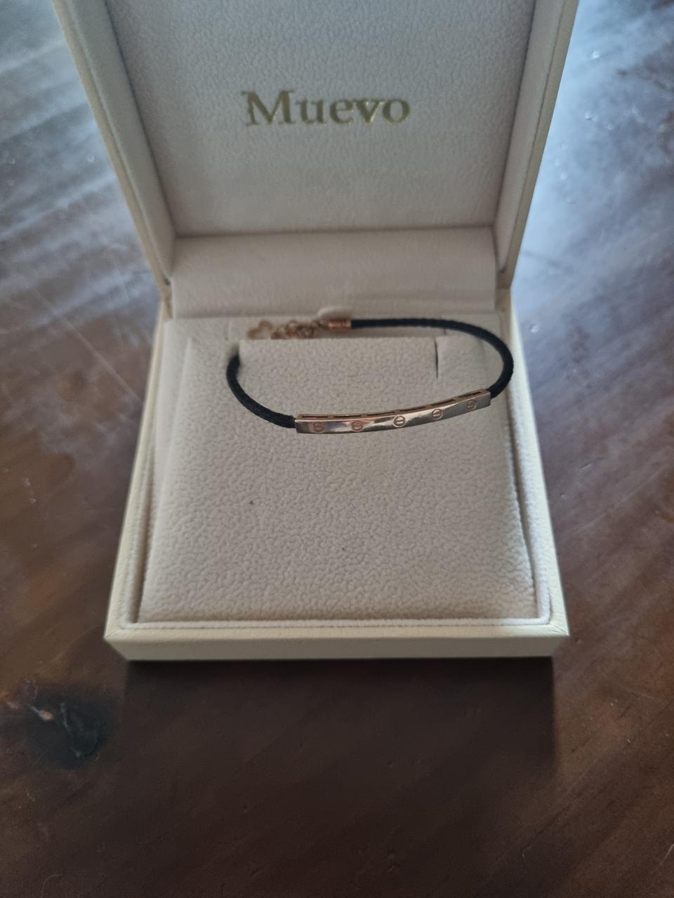 14k 가죽바 팔지