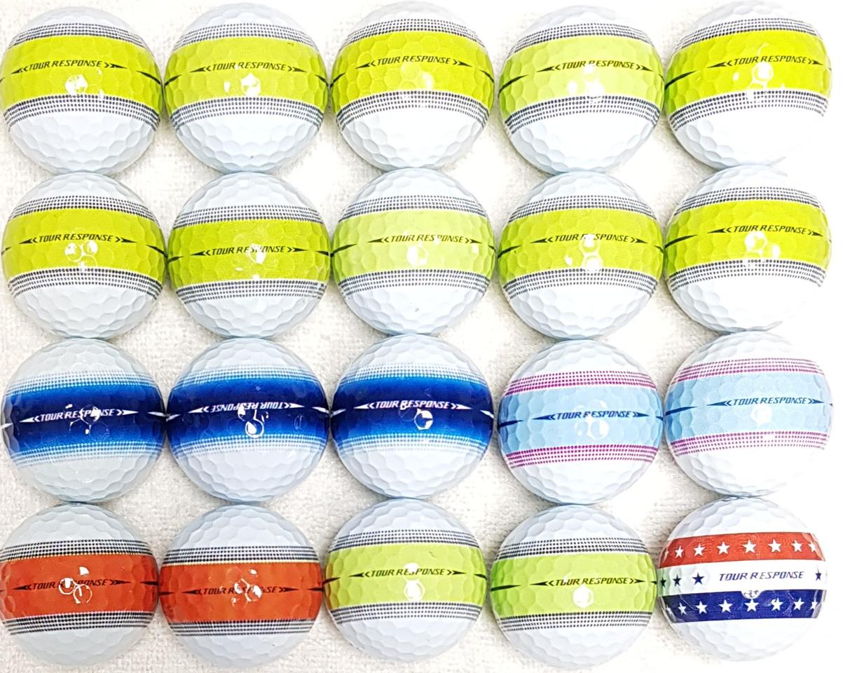 테일러메이드 투어리스폰스 3피스A+/A급20개.골프공 로스트볼
