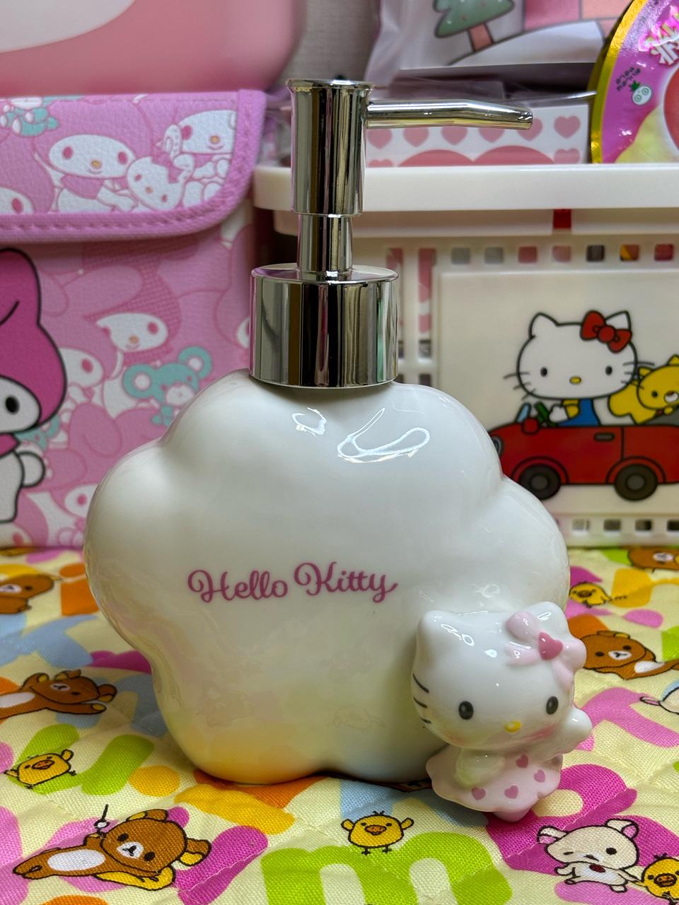 엔젤키티시리즈 도자기 욕실 디스펜서 [일본정품 새상품]