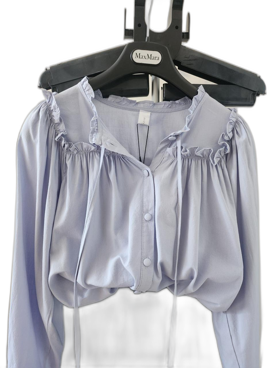 무배송)새옷.프릴 블라우스