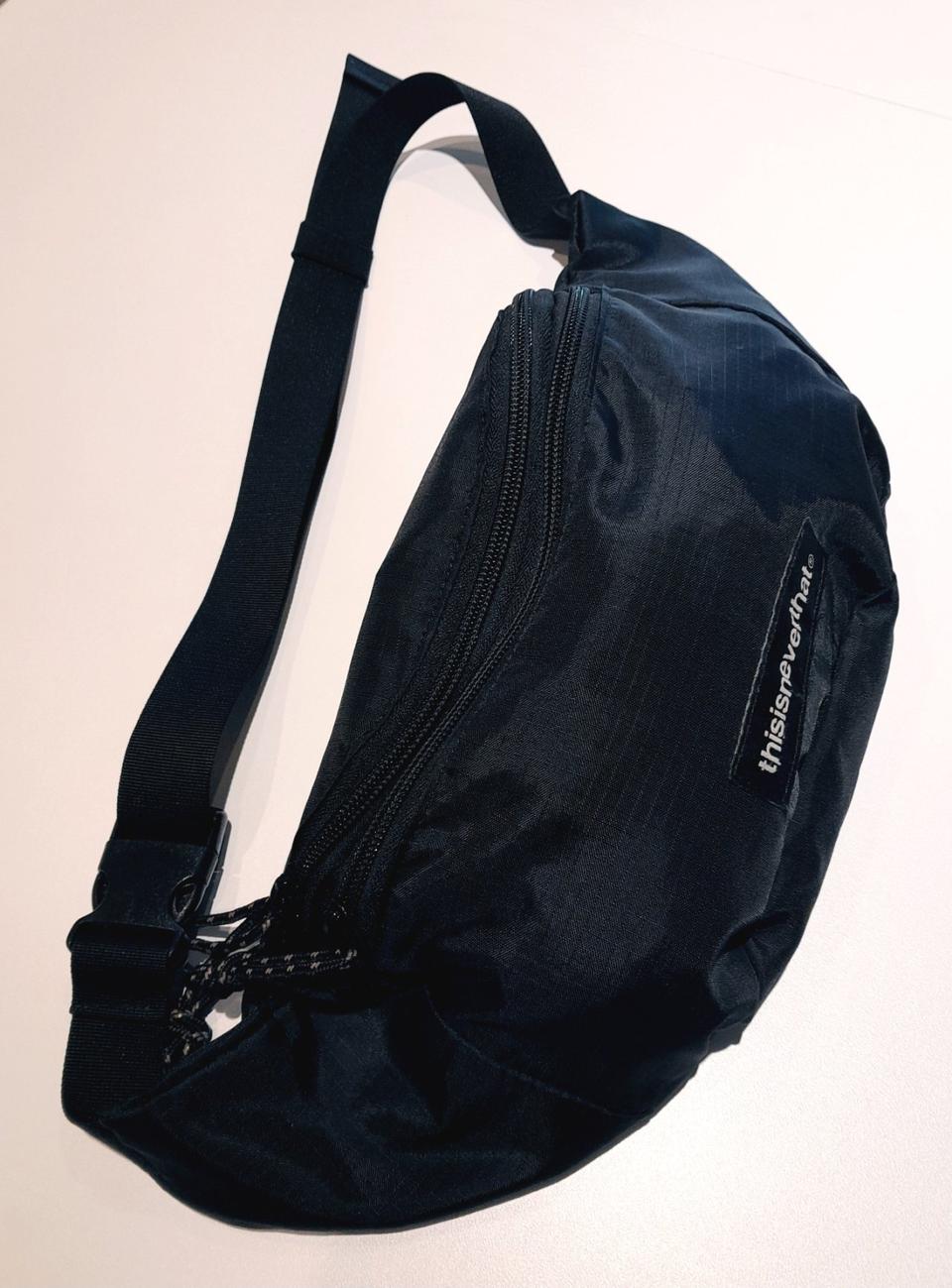 디스이즈네버댓 웨이스트백 (블랙)