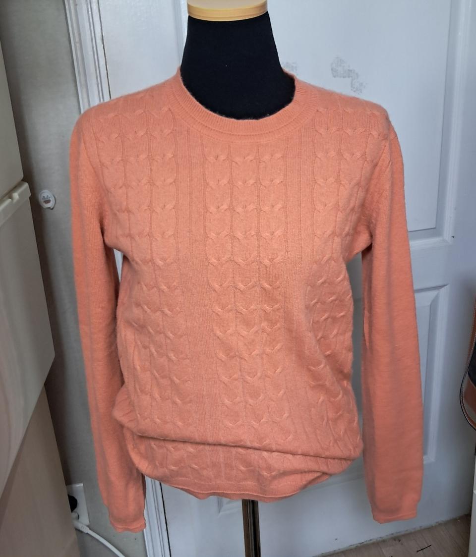 라씨엔토 100%캐시미어 케이블 니트 55