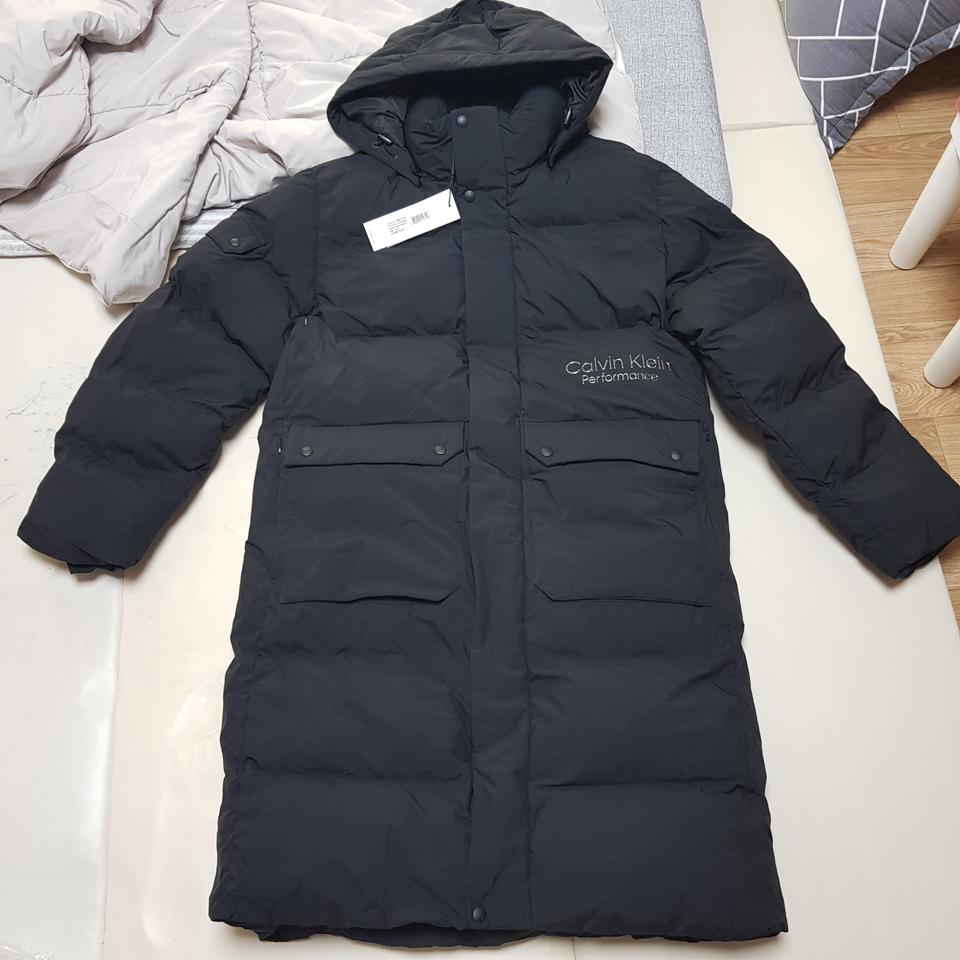 캘빈클라인 롱패딩 100