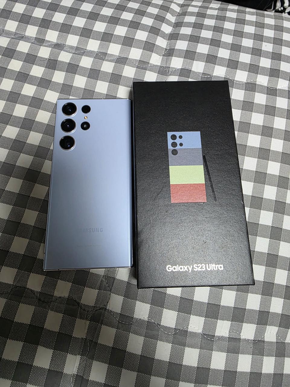 S23울트라 스카이블루 자급제