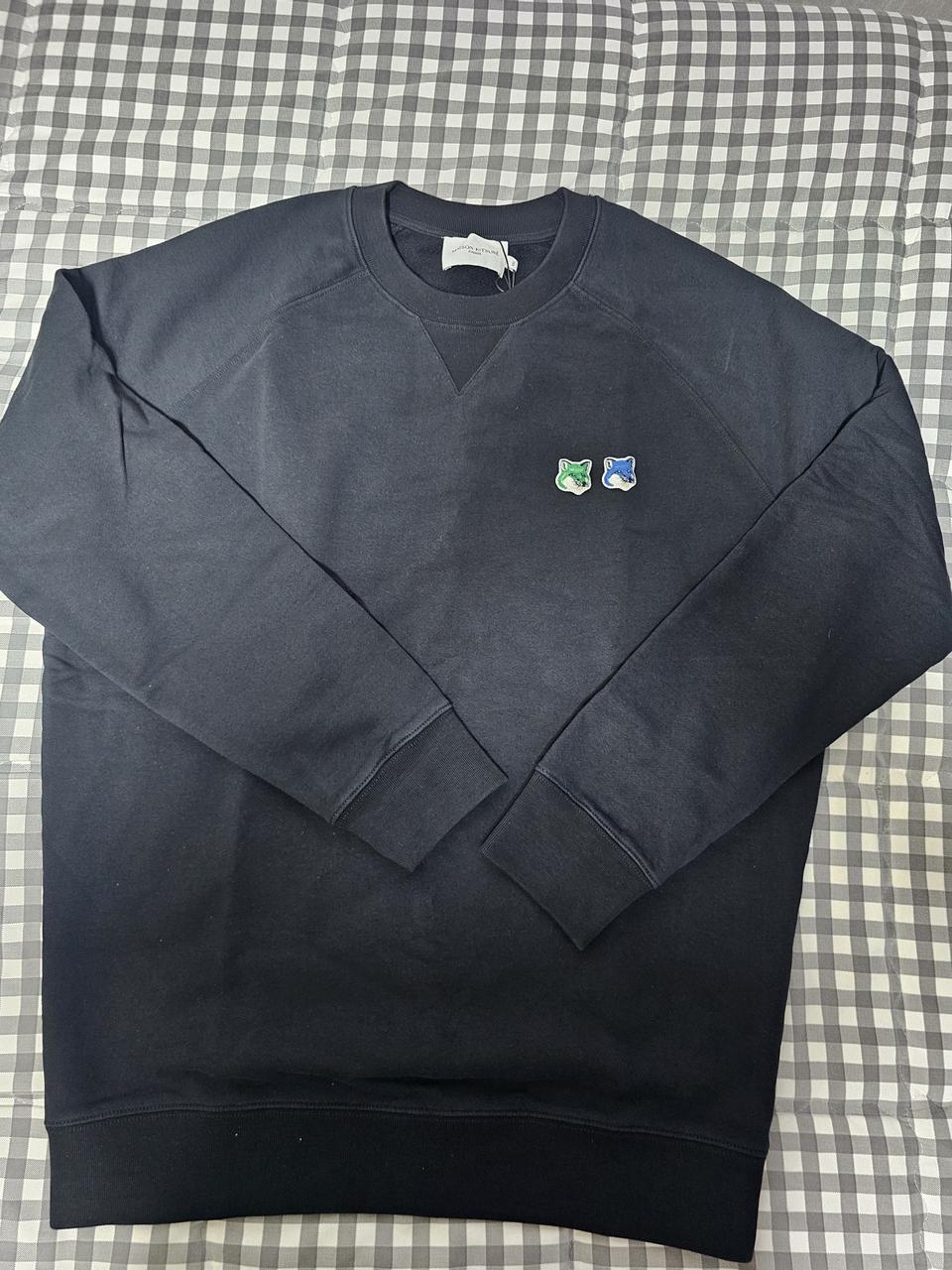 메종키츠네 더블폭스 맨투맨 XXL