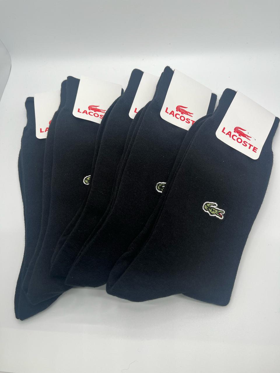 라코스테 정장양말 5종세트