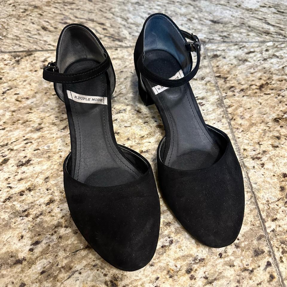 벨벳 여성 구두 245 (굽5cm)