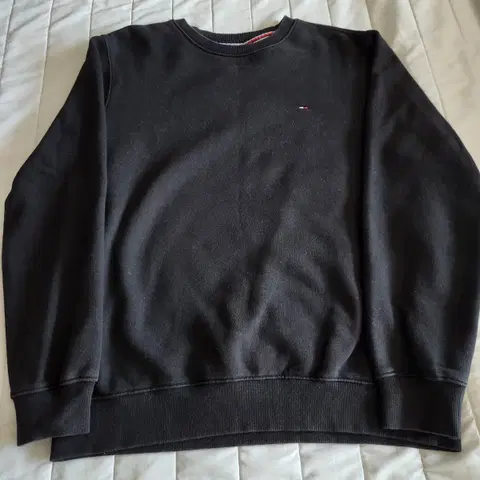[L]타미힐피거 스웻셔츠 맨투맨 블랙