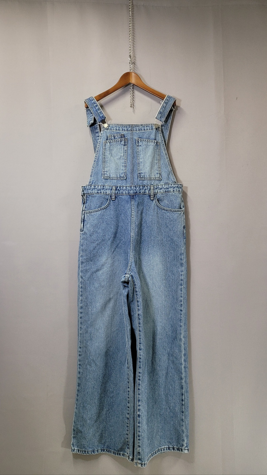 미착용))청 점프슈트