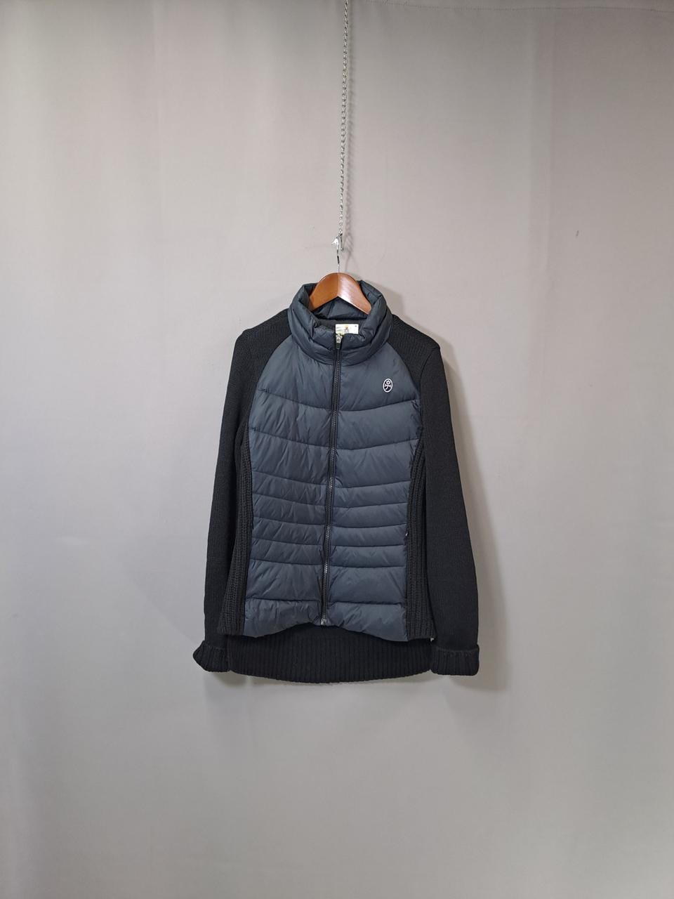 까스텔바작 오리털+니트 집업