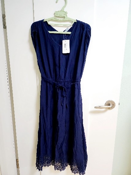 벨리걸 린넨원피스 새상품