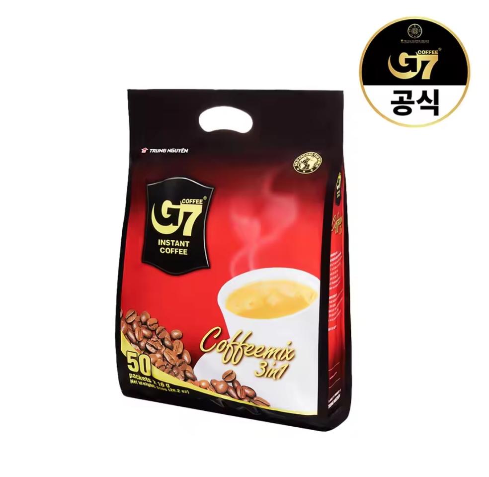 G7 베트남 커피 3in1 커피믹스 50개