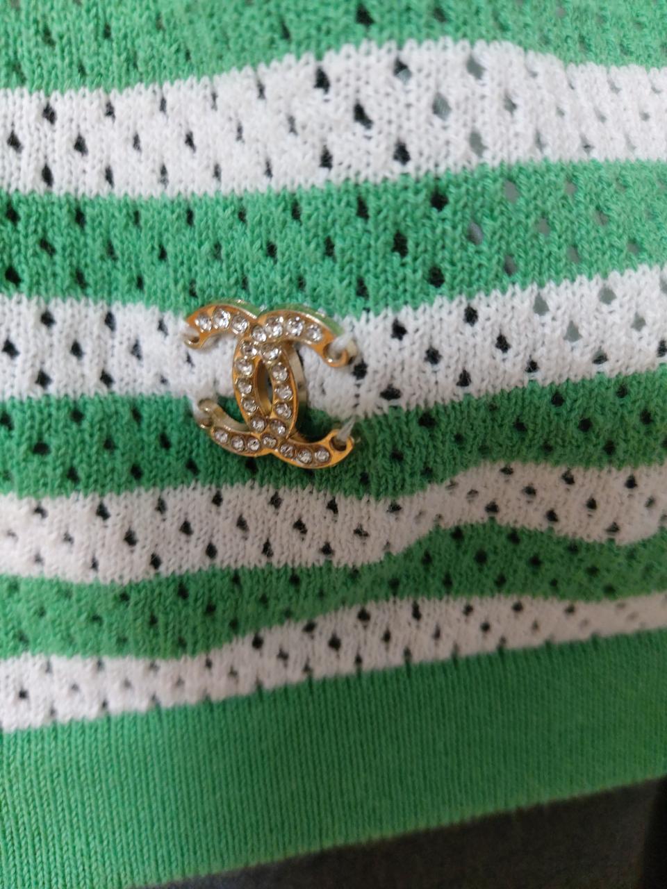 샤넬 펀칭 니트 38(66)