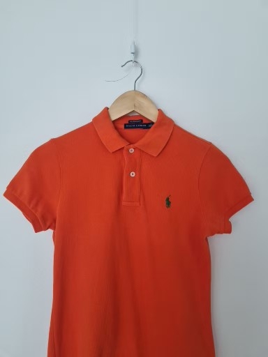 폴로랄프로렌 스키니 주황 여성카라티(여성55사이즈)