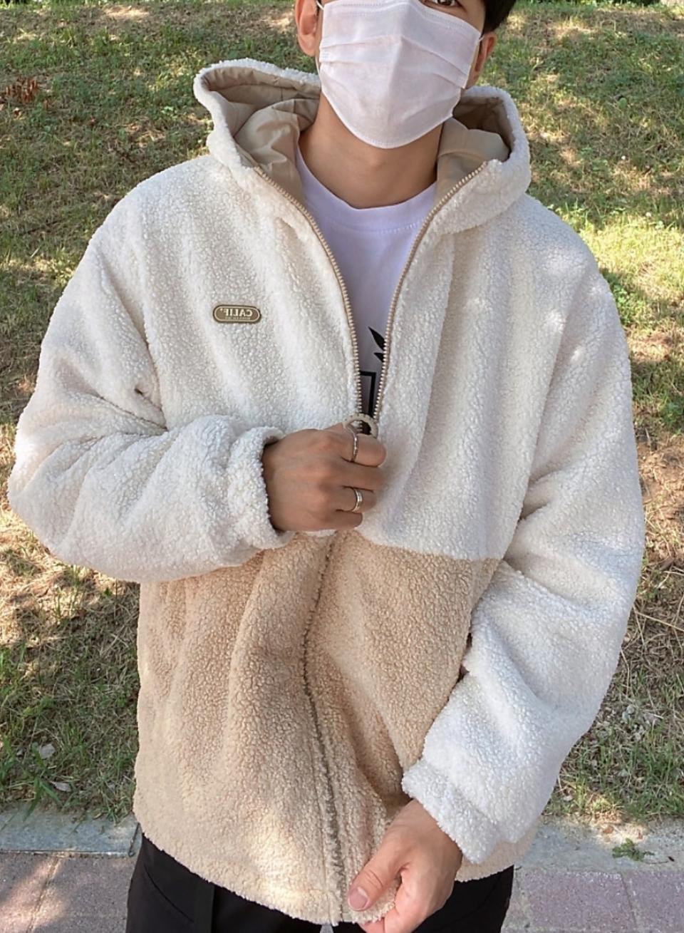 후아유 리버시블 점퍼