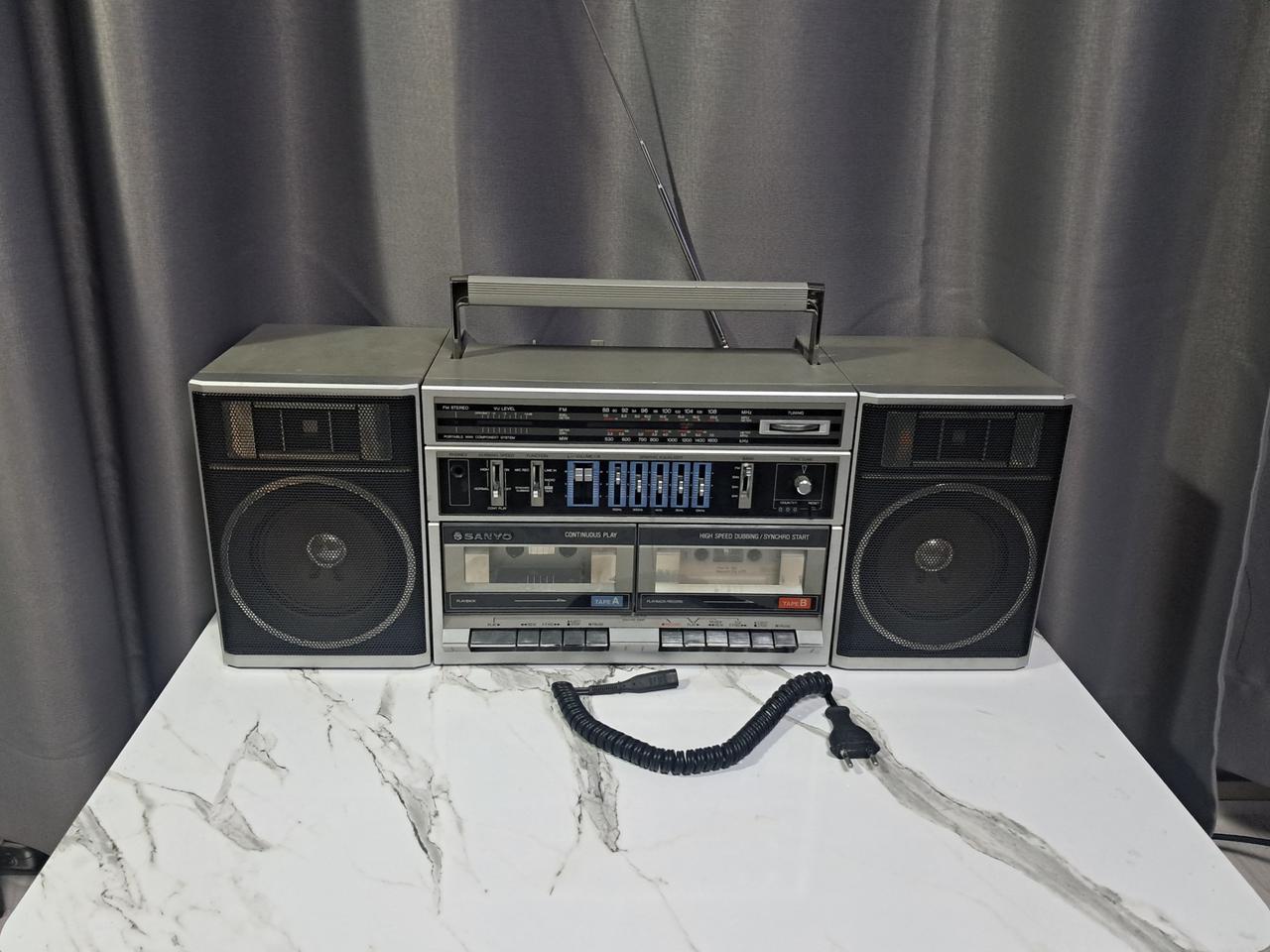 레어템) 산요 Sanyo 붐박스 c35 빈티지 카세트라디오