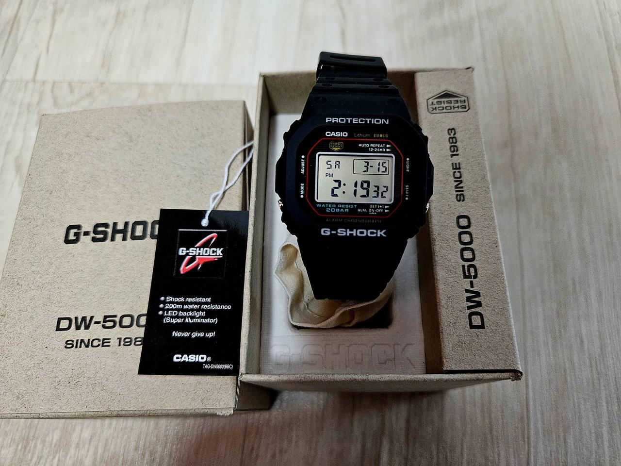 지샥 dw 5000r 팝니다