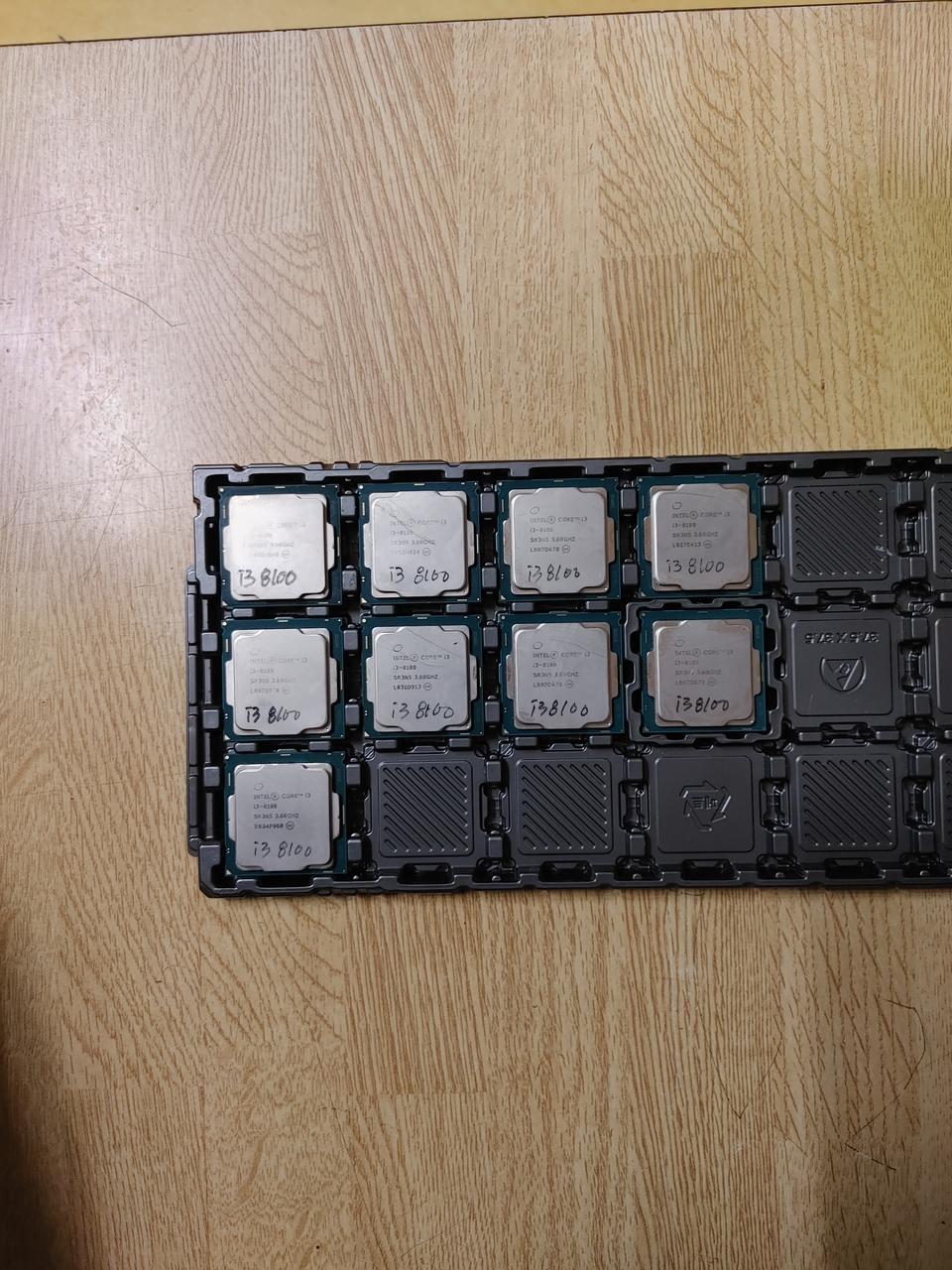 컴퓨터 8세대 CPU i3 8100 9개 일괄판매 (메인보드 램 그래픽