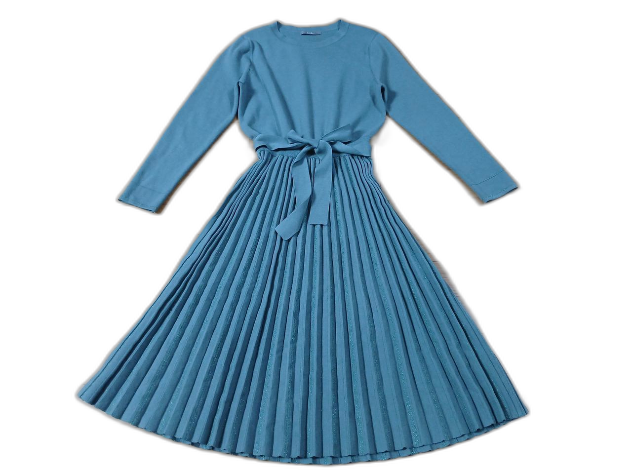 미사용 BCBG 니트플리츠 원피스