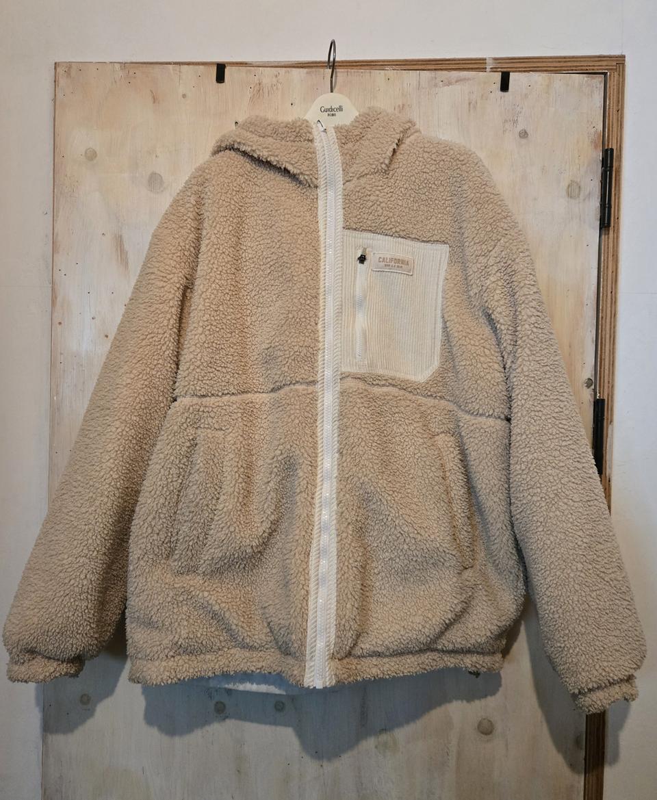 무배) 후야유 공용 리버서블 뽀글이 자켓 양면 플리스 점퍼 후리스