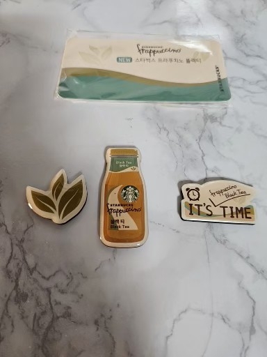 새상품- 스타벅스 마그네틱 냉장고자석 3P