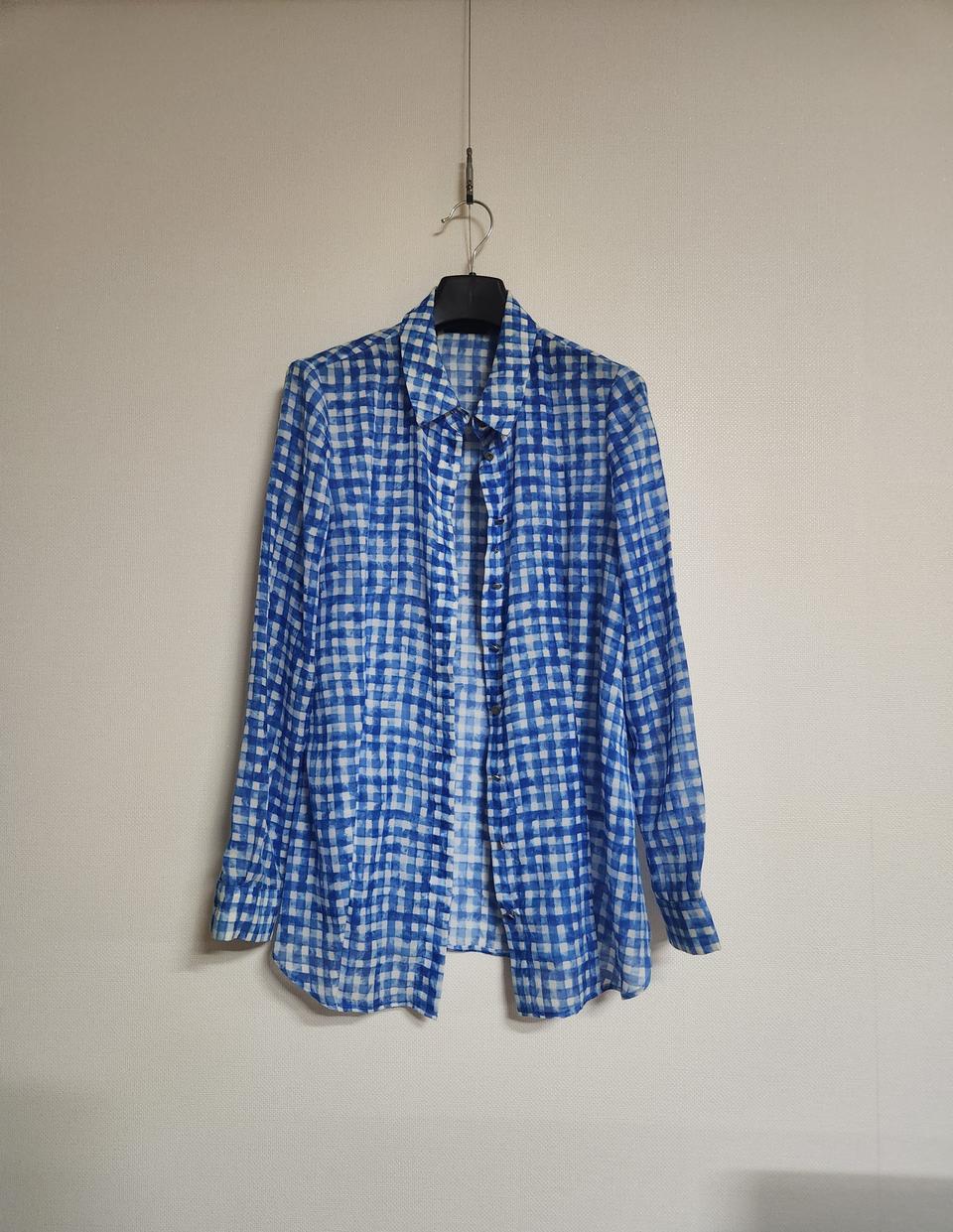 올리비아 하슬러 체크무늬 셔츠