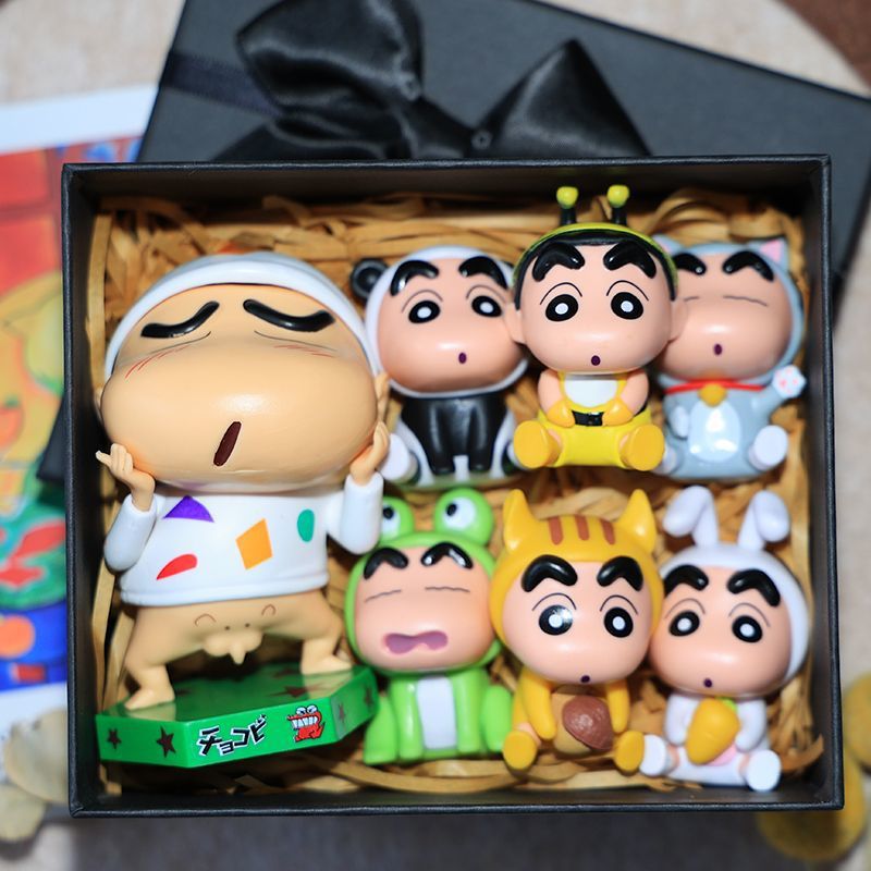 짱구 피규어 신짱 7종 피규어세트 인테리어소품 셀프인테리어