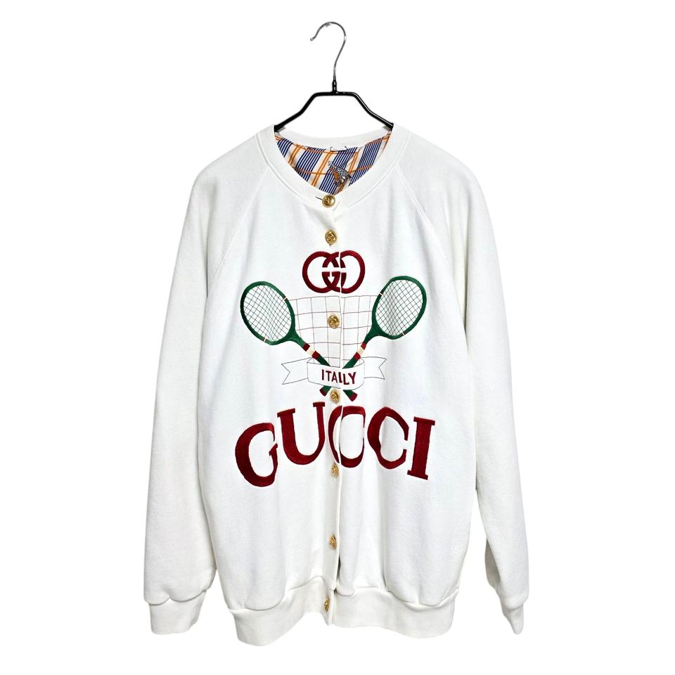 구찌 테니스 리버시블 자켓 가디건