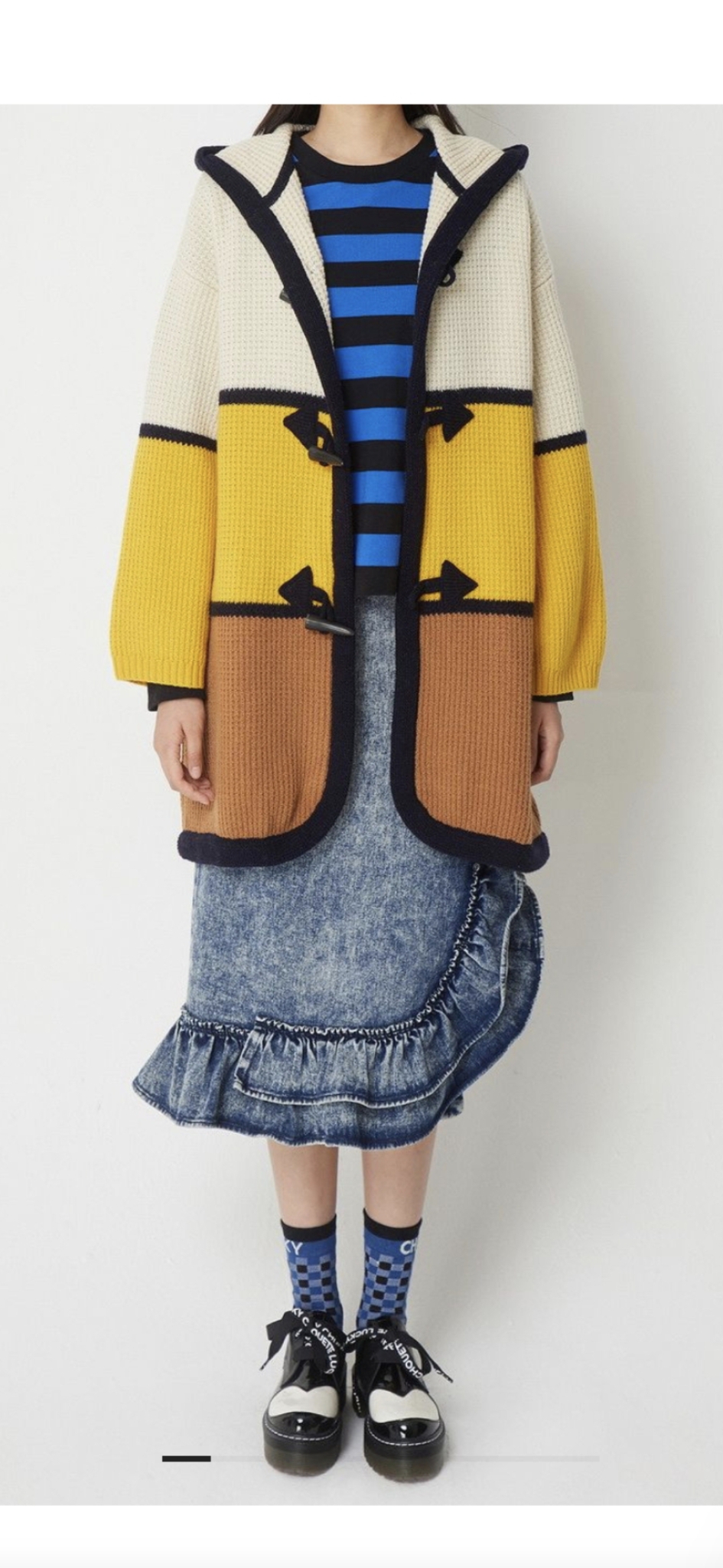 럭키슈에뜨 니트 가디건