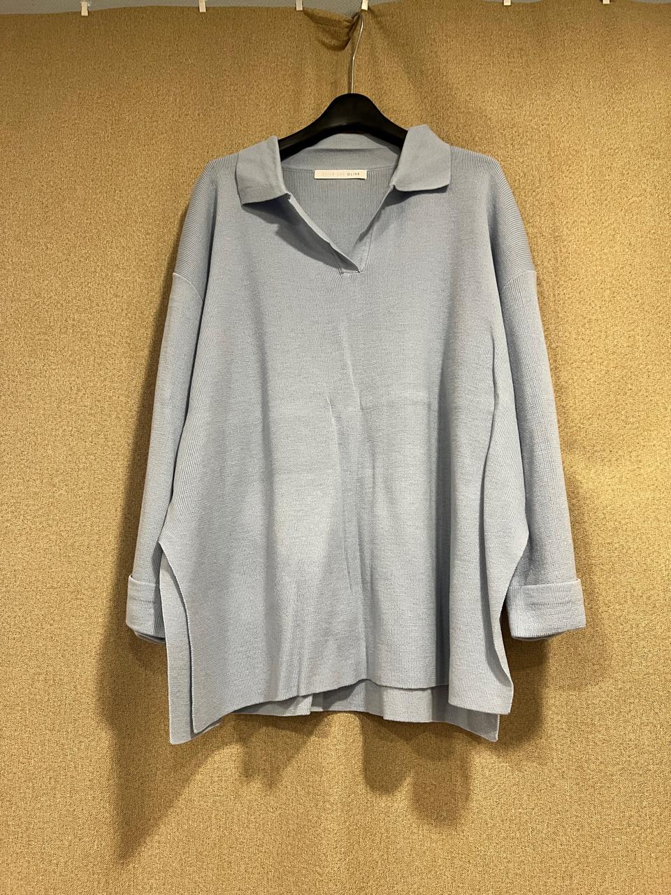 [올리브데올리브] 오버핏 카라 니트 / 82(55-66)