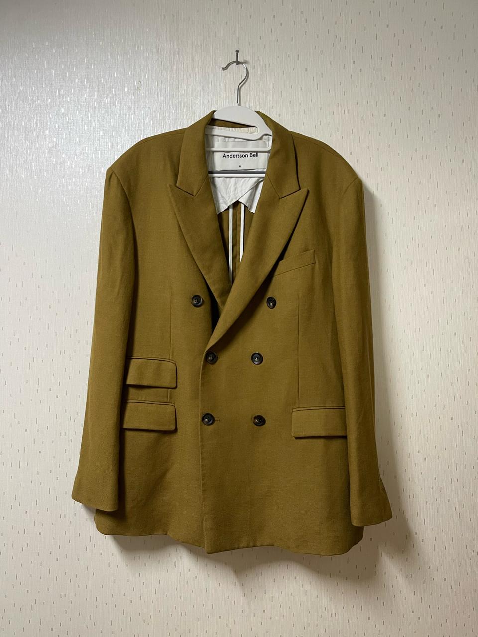 앤더슨벨 정품 유니섹스 베로나 더블 브레스트 자켓