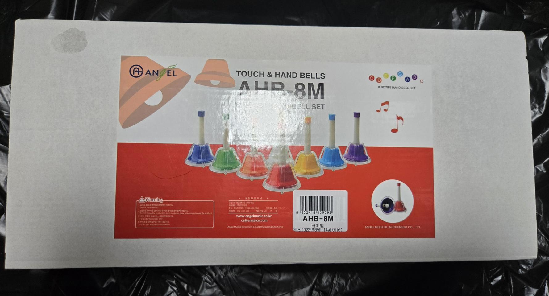 엔젤 핸드벨 8음 터치벨 AHB-8M 중고 택포