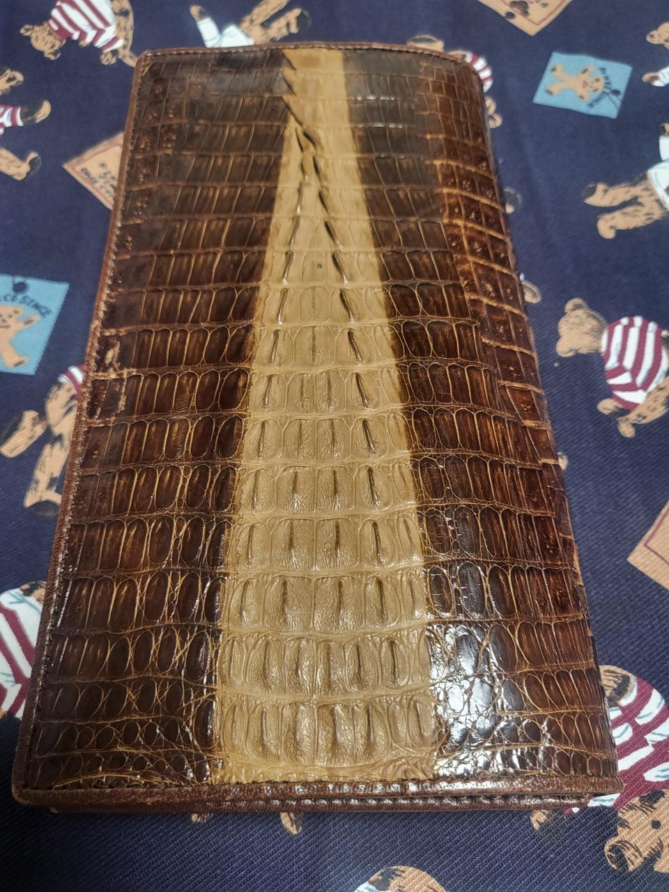 악어가죽 장지갑