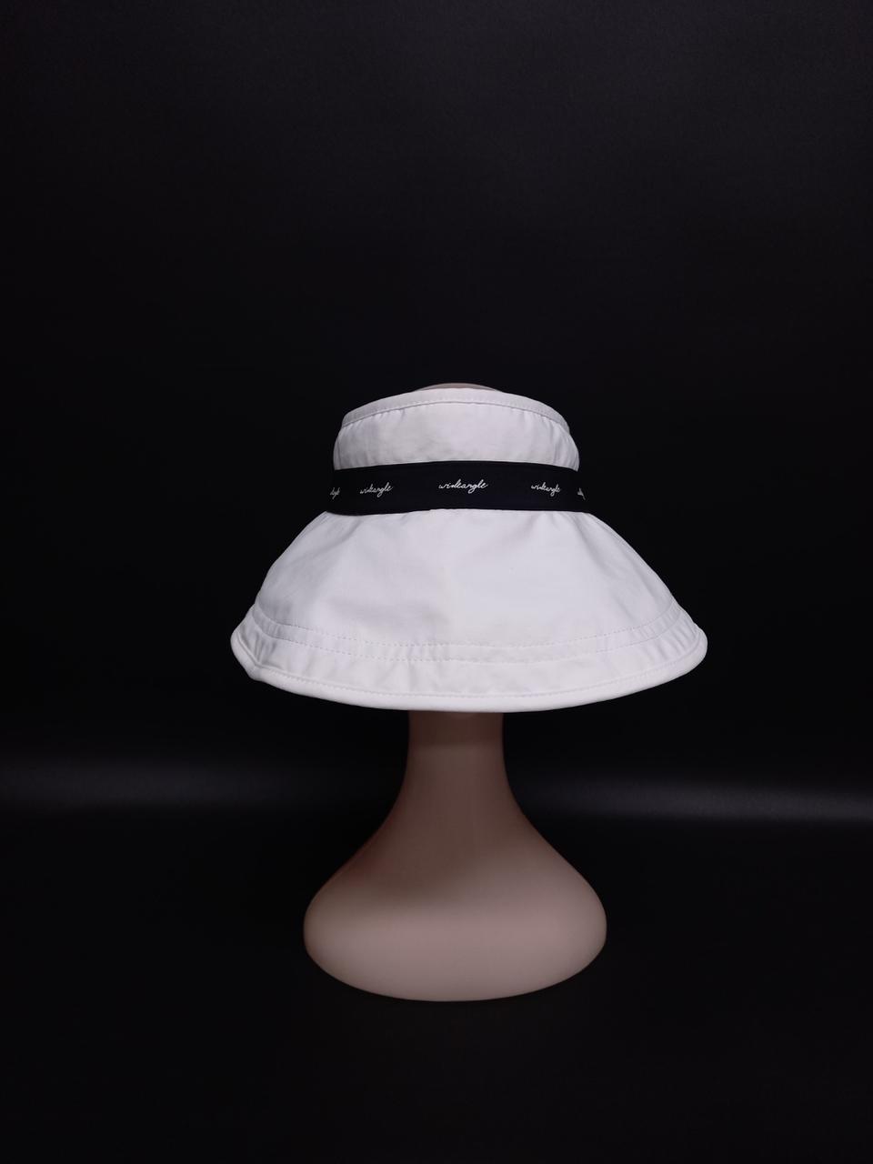 와이드앵글 골프 여성 와이드바이저 썬캡