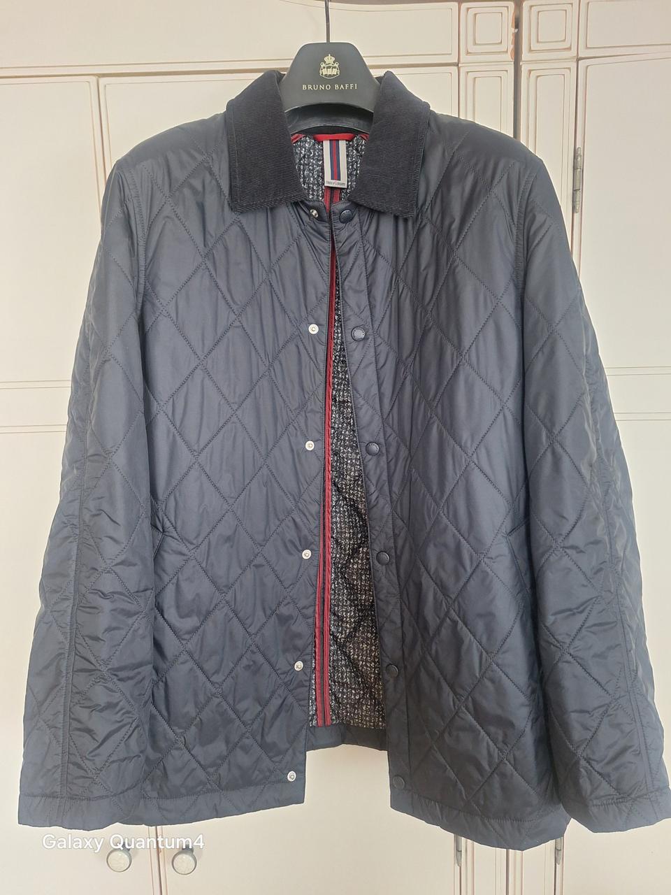 (새상품) 헨리코튼 퀼팅자켓 100