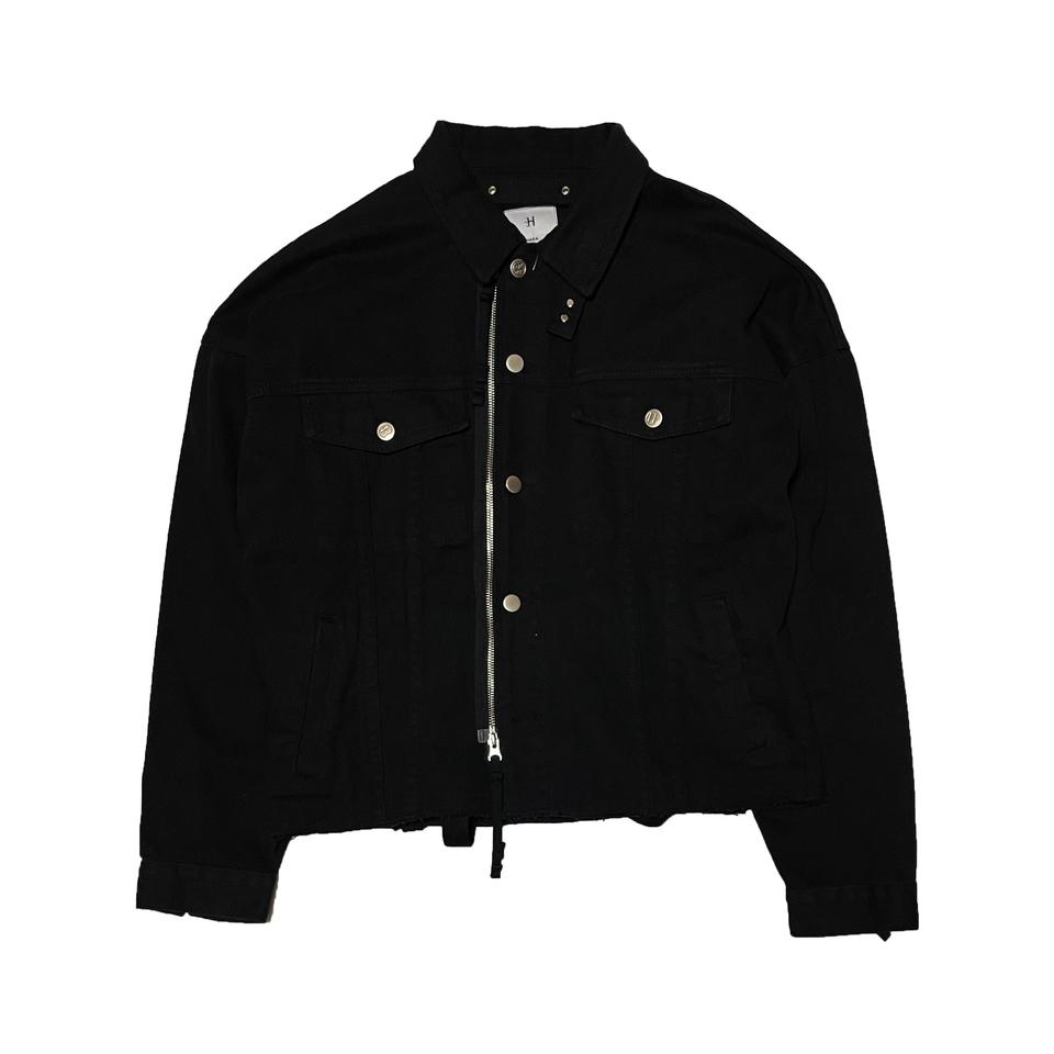 HAR.A 헤아 초판 플라이트 크롭 트러커 자켓