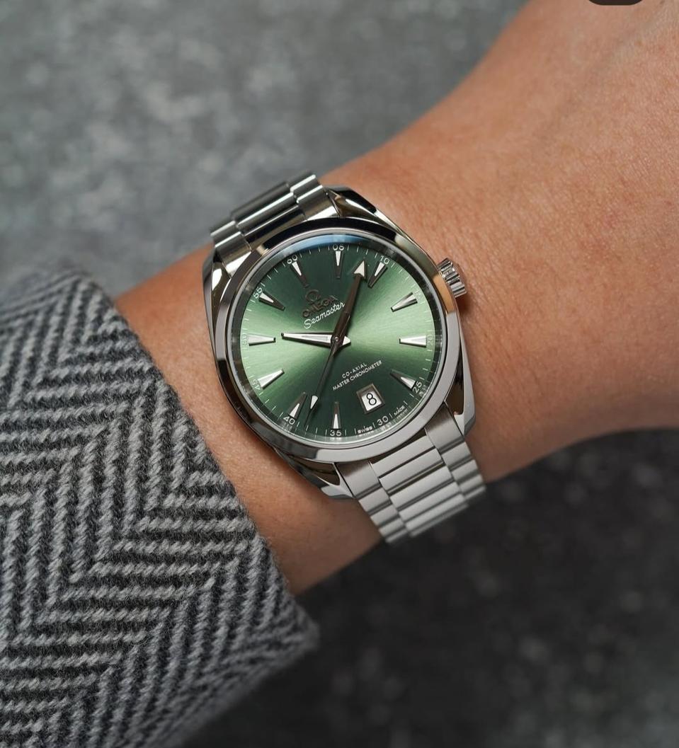 오메가 아쿠아테라 쉐이드 그린 팝니다